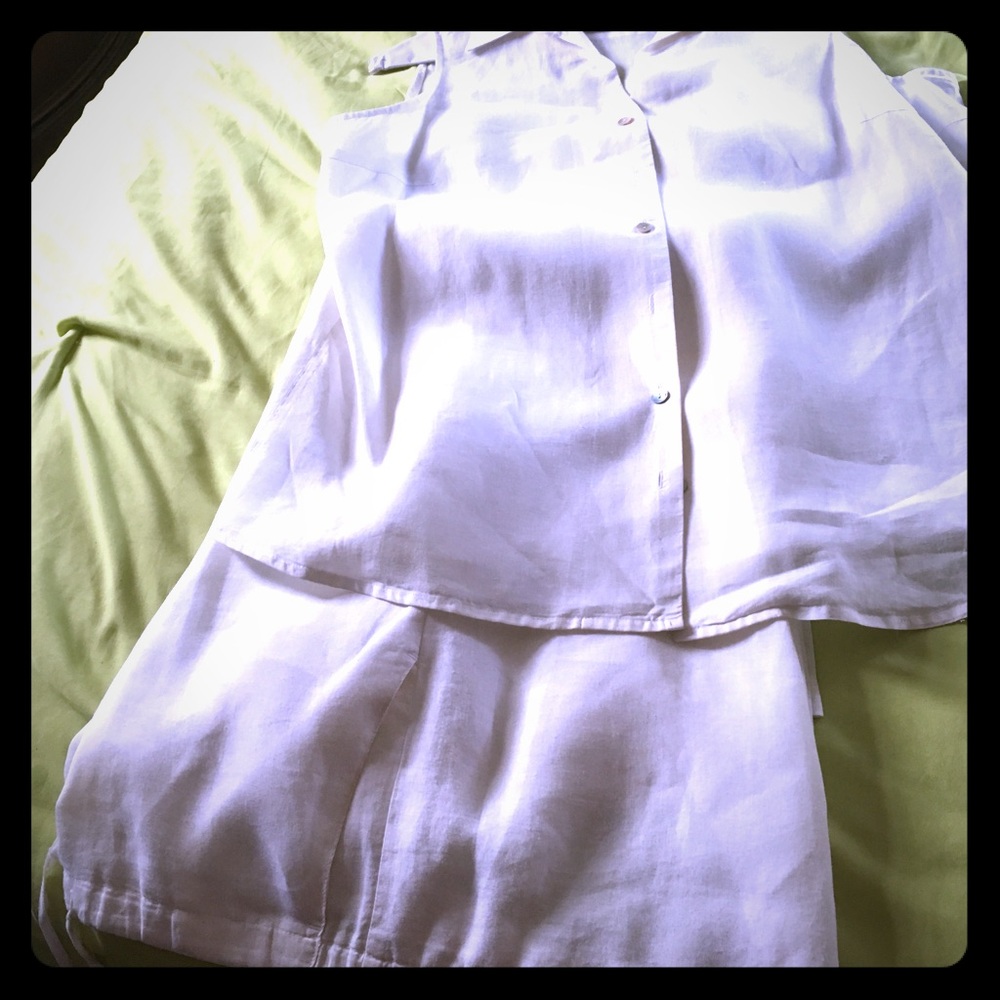 Linen suit